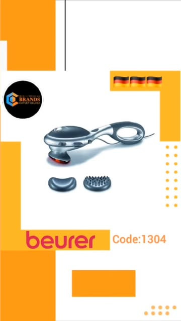 ماساژور ضربه ای مادون قرمز برند: بیورر(Beurer) مدل: MG70