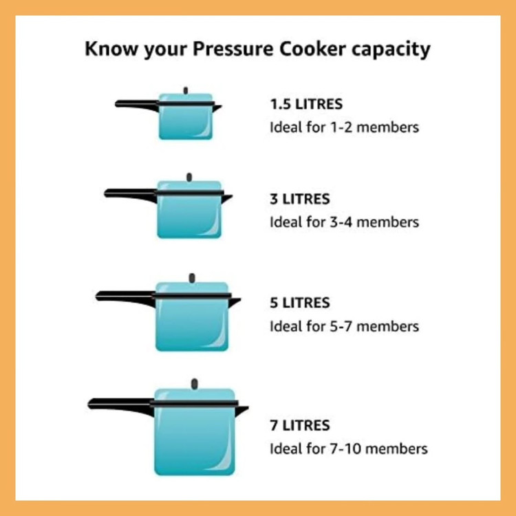 زودپز برند: پرستیژ ۵ لیتری مدل:Prestige Popular 5L Aluminium