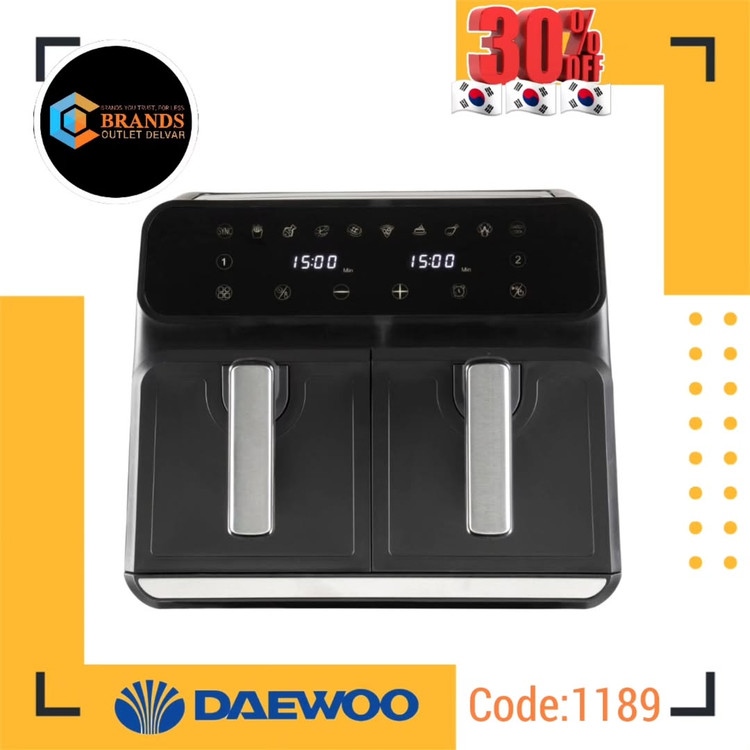 هواپز دوقلو(سرخ کن بدون روغن) برند: دوو(Daewoo) مدل: Healthy Air Fryer