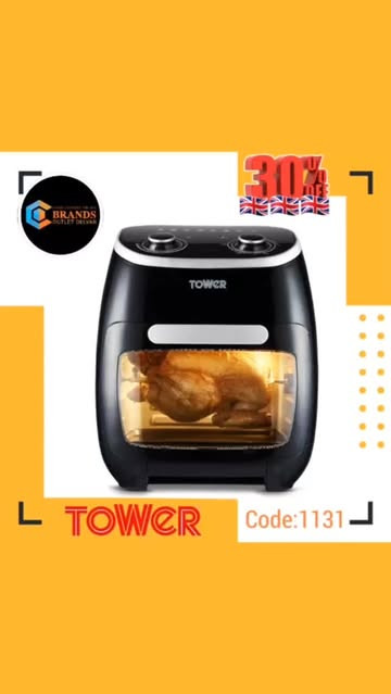هواپز (سرخ کن بدون روغن) برند: تاور( Tower) مدل: T17038