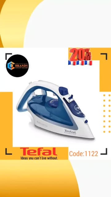 اتو بخار برند:تفال (Tefal) مدل: Easy Gliss FV5715