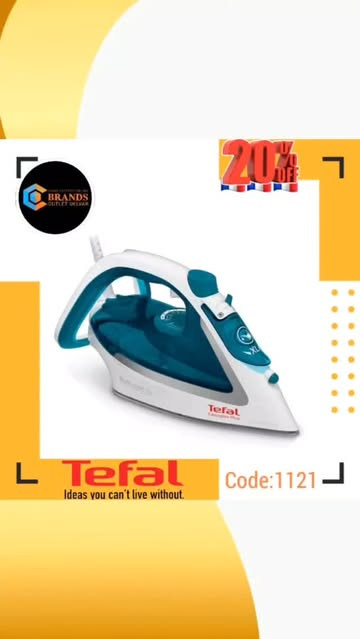 تو بخار برند:تفال (Tefal) مدل: Easy GlissFV5718