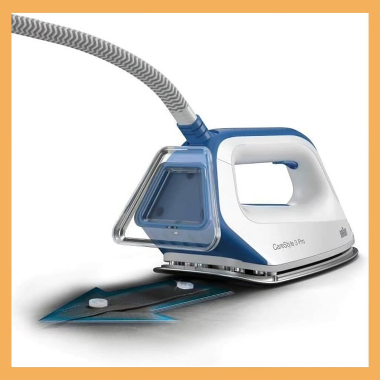 اتو بخار حرفه ای برند:براون(BRAUN) مدل:IS3157BL