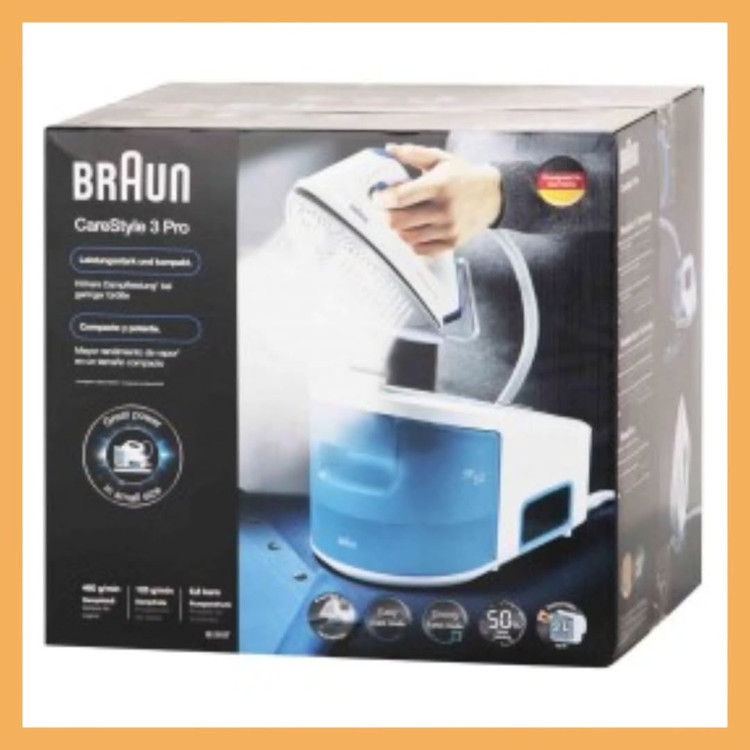 اتو بخار حرفه ای برند:براون(BRAUN) مدل:IS3157BL