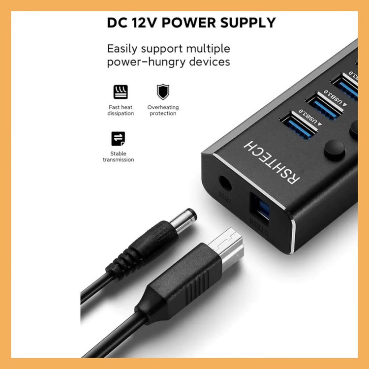 USB Hub برند: (RSHTECH)