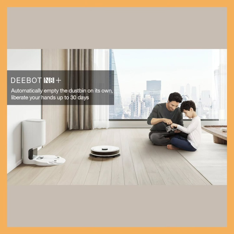جارو هوشمند شارژی (رباتیک) برند: اکووَکس(Ecovacs) مدل:+Ecovacs deebot n8