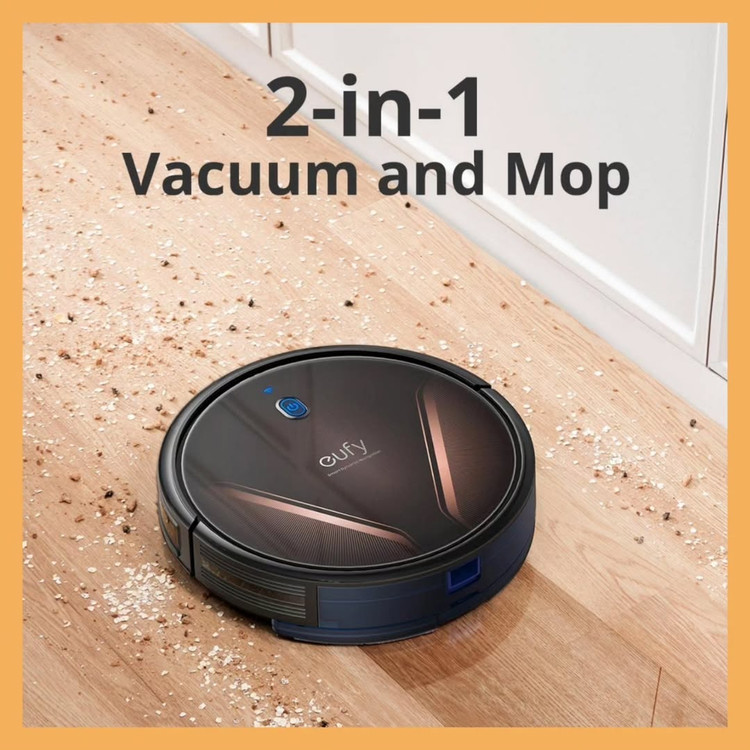 جارو هوشمند شارژی رباتیک برند: یوفی(Eufy) مدل:Robovac G20 Hybrid