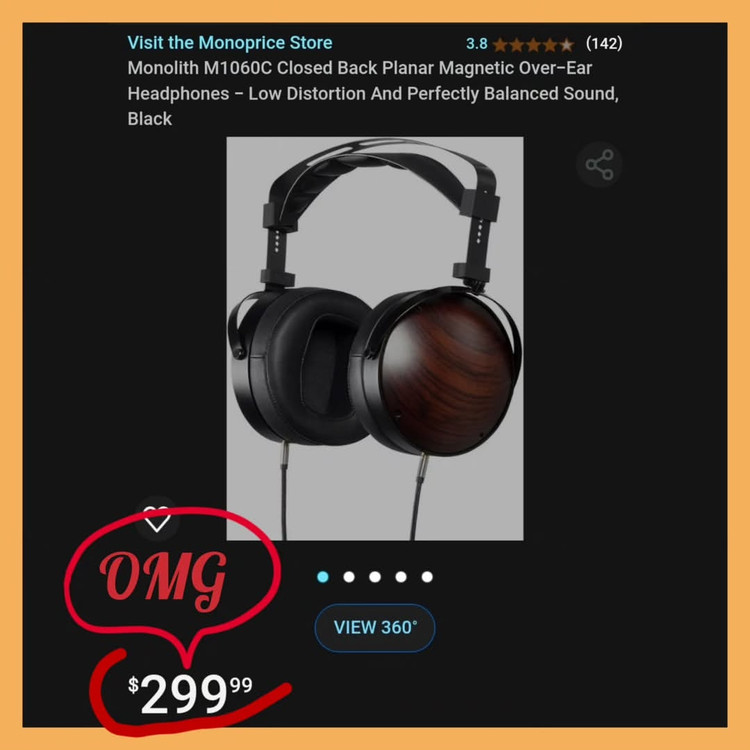 هدست حرفه ای برند: مونوپرایس(Monoprice) مدل:M1060c