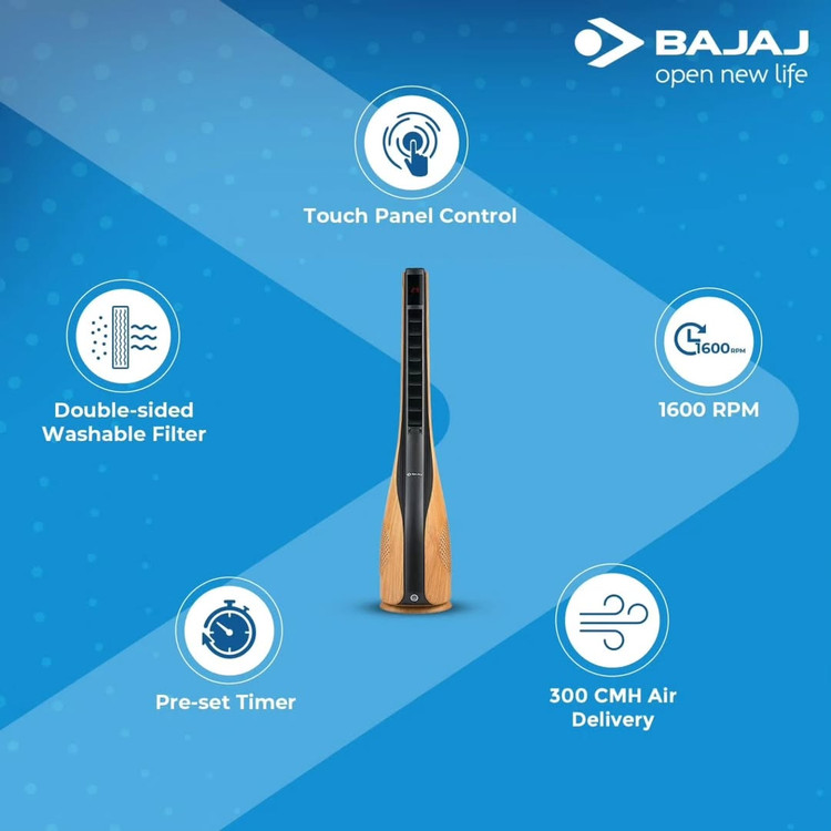 فن برجی برند: باجاج(BAJAJ )