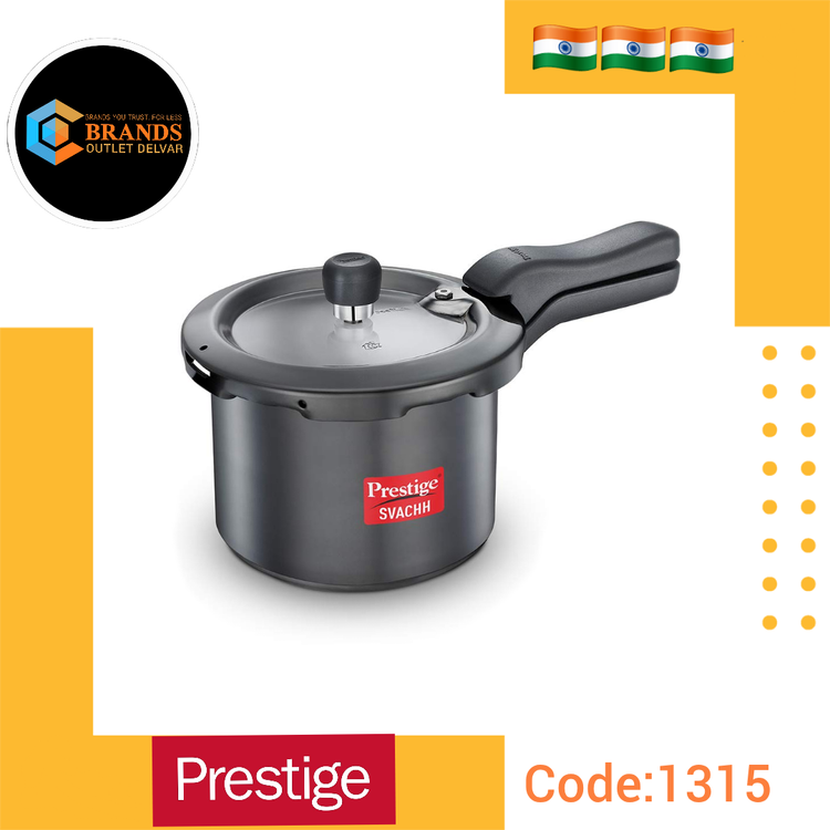زودپز برند: پرستیژ(prestige) مدل :Svachh Hard Anodised Pressure Cooker
