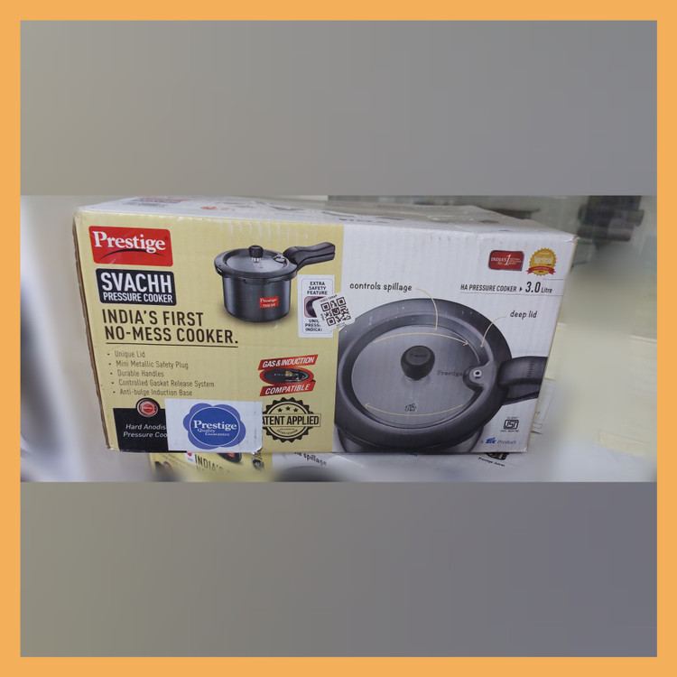 زودپز برند: پرستیژ(prestige) مدل :Svachh Hard Anodised Pressure Cooker