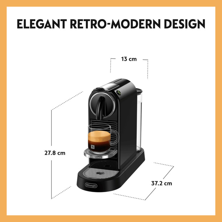 سپرسوساز برند: د لونگی مدل: Nespresso CitiZ EN167.B