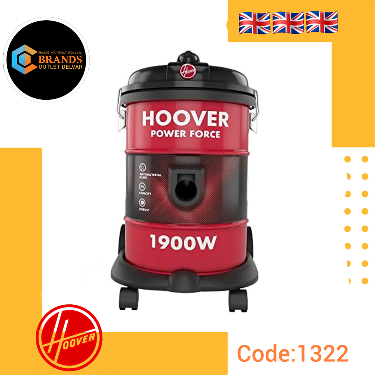 جاروبرقی سطلی برند: Hoover مدل: HT87T1ME