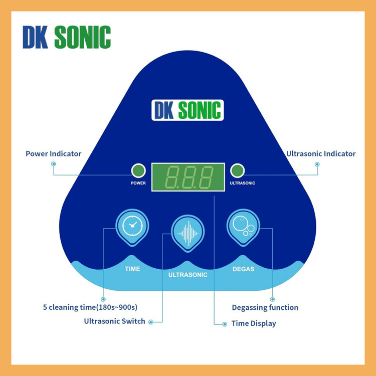 اولتراسونیک کلینر برند: DK SONIC مدل: DK80