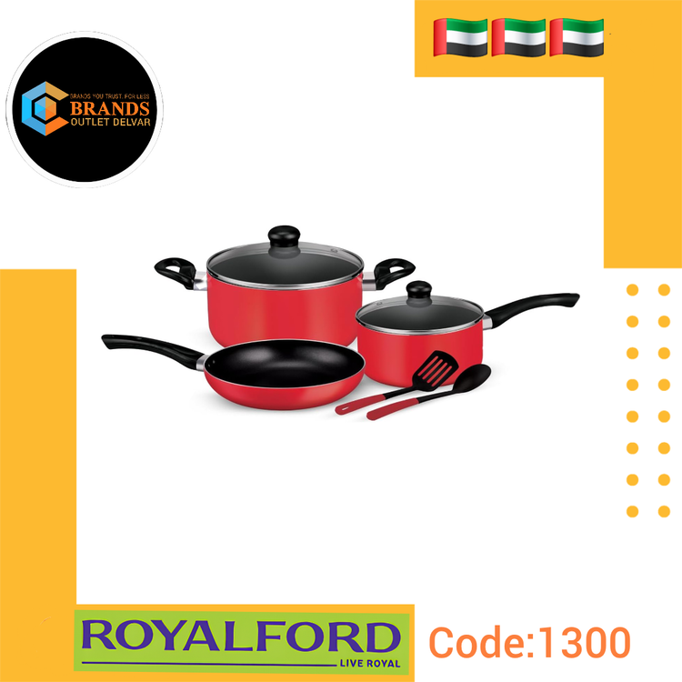 سرویس پخت و پز رویال فورد(ROYALFORD) ۷ تیکه مدل :RF11952N - استوک