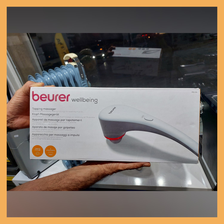 محصول:ماساژور ضربه ای مادون قرمز برند: بیورر(Beurer) مدل: MG55