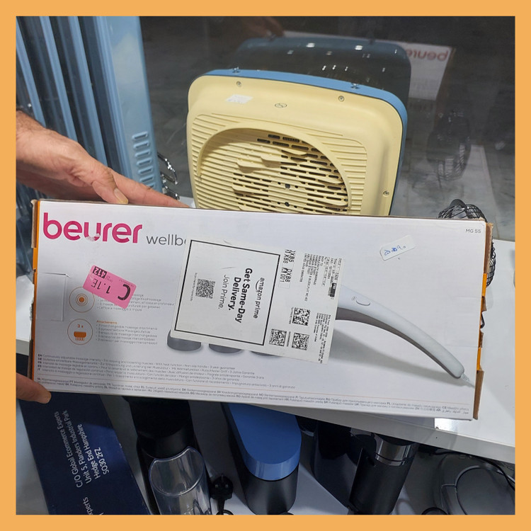 محصول:ماساژور ضربه ای مادون قرمز برند: بیورر(Beurer) مدل: MG55