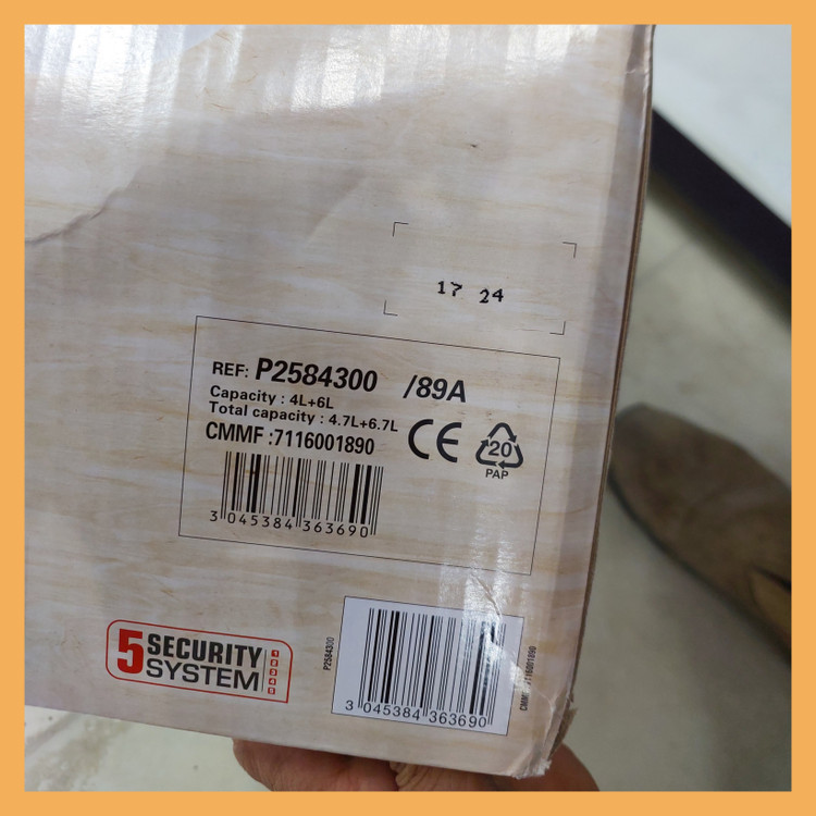 زودپز دو قلو برند: تفال(Tefal) ۴ و ۶ لیتری مدل: P2584300