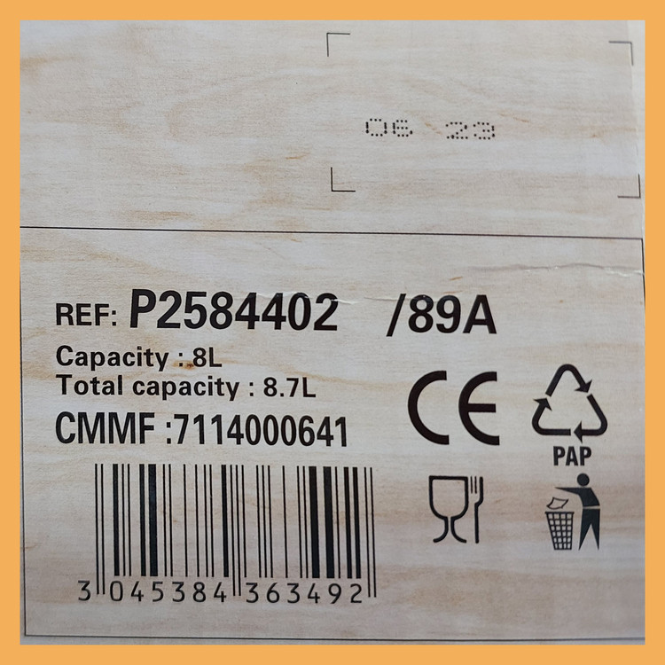 زودپز برند تفال(Tefal) ۸لیتری مدل: P2584402