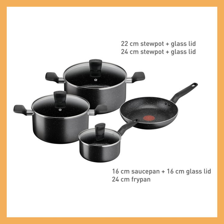 سرویس پخت و پز برند: تفال(Tefal) ۶پارچه مدل: B491s785