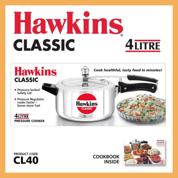 زودپز برند: هاوکینز(Hawkins)مدل: CL40 ۴ لیتری