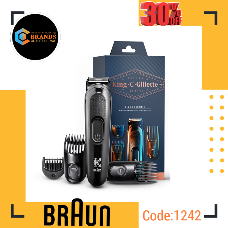 ماشین اصلاح ریش و صورت برند: King C. Gillette (ساخته شده توسط (BRAUN) مدل:5513