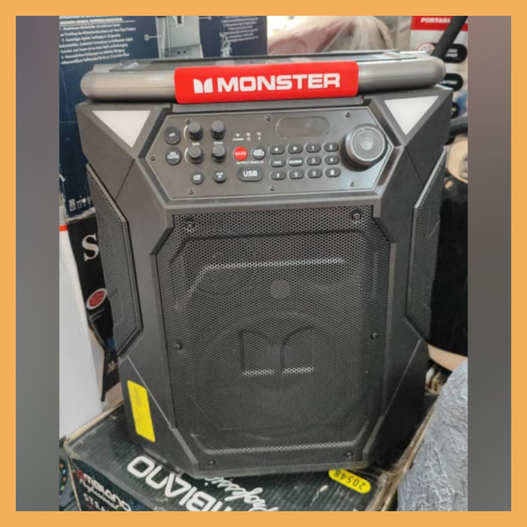 سپیکر بلوتوثی قابل حمل برند: مانستر(MONSTER) مدل: ROCKIN' ROLLER 360