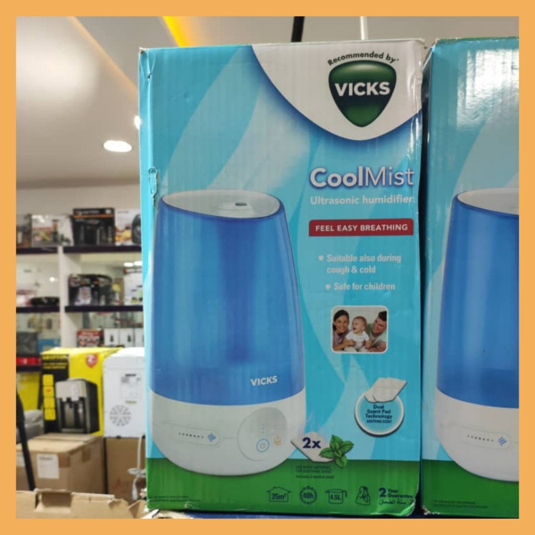 دستگاه بخور سرد اولتراسونیک برند: ویکس(VICKS) مدل:VUL565E1