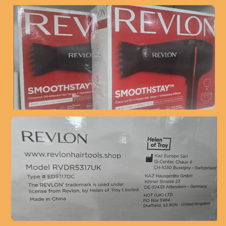 سشوار حرفه ای برند: رِولون(REVLON) مدل:RVDR5317UK