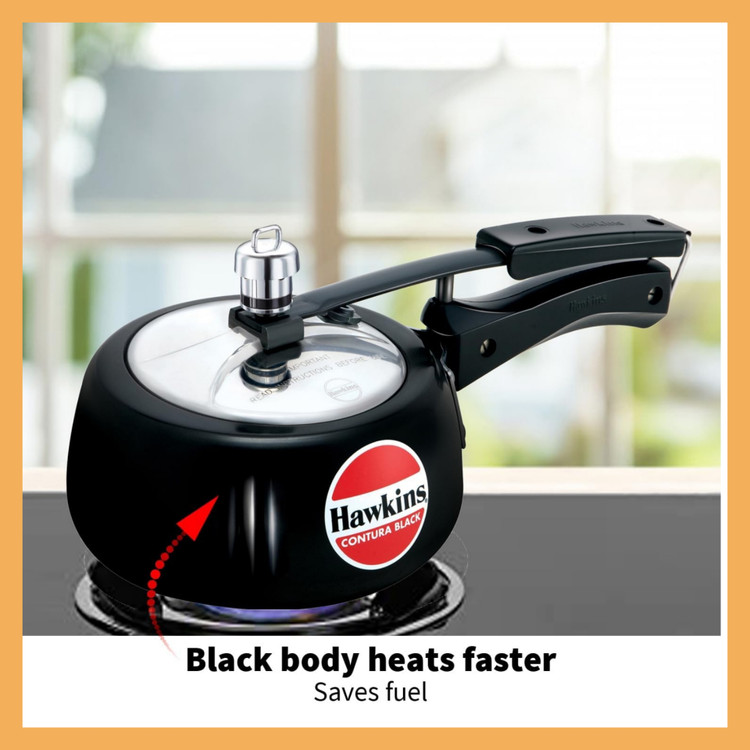 زودپز برند: هاوکینز(Hawkins) 1.5 لیتری مدل: CBContura Black)