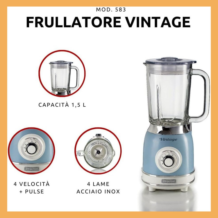 مخلوط کن برند: آریته(Ariete) مدل :vintage583