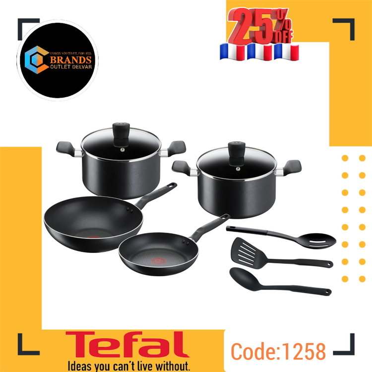سرویس پخت و پز ۹ پارچه برند: تفال(Tefal)