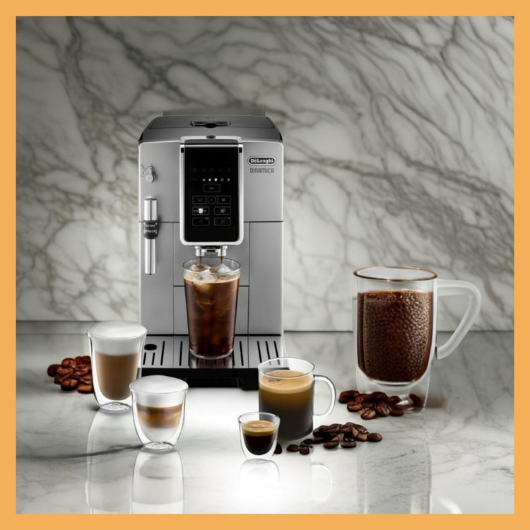 اسپرسوساز نیمه اتومات برند: دلونگی(De'Longhi) مدل: ECAM350.55.SB