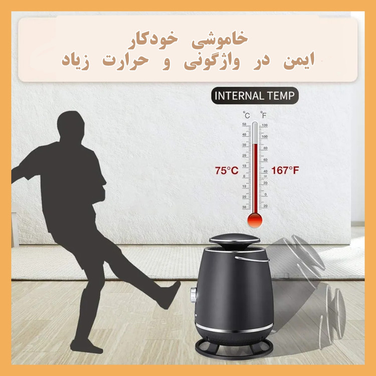 فن هیتر برقی برند: مکس (MaxxMee)
