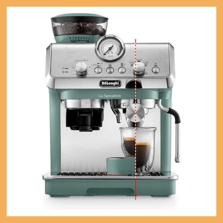 اسپرسوساز نیمه صنعتی برند: دلونگی(De'Longhi) مدل: EC9155.GR