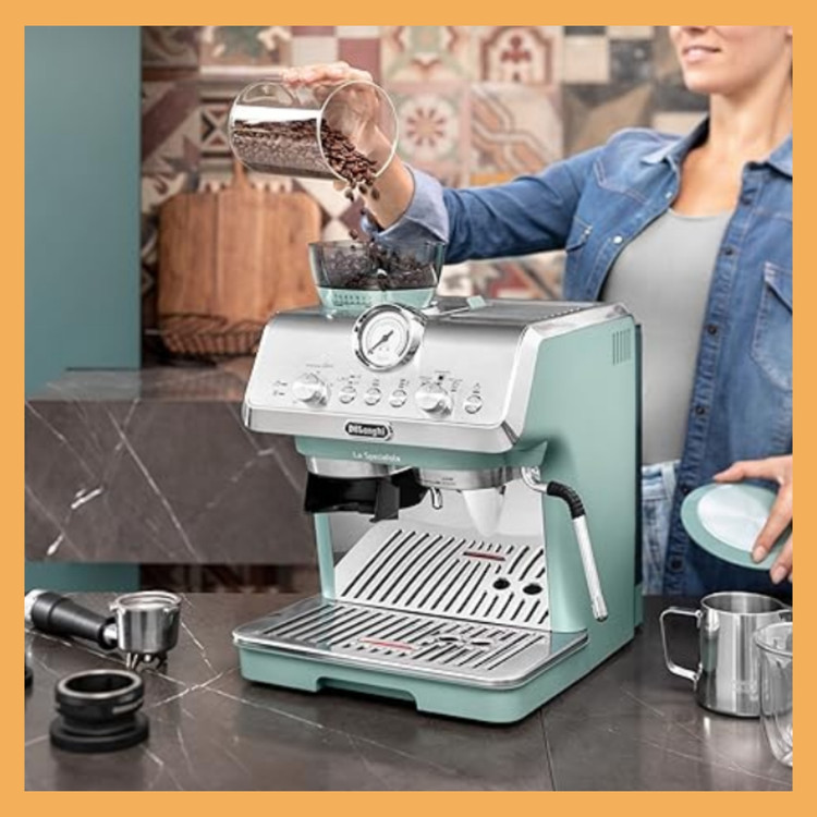 اسپرسوساز نیمه صنعتی برند: دلونگی(De'Longhi) مدل: EC9155.GR