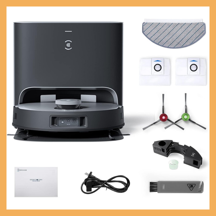 جارو هوشمند شارژی (رباتیک) برند: اکووَکس(Ecovacs) مدلEcovacs deebot X1plus