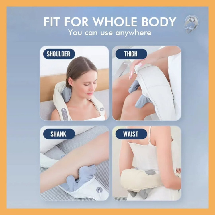 ماساژور گردن حرارتی قابل شارژ ایزی سو (EzzySo)