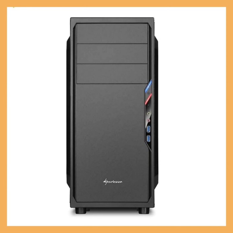 کیس گیمینگ شارکن مدل VS4W-پنل بغل شیشهای با ابعادابعاد: 45×20×43 سانتیمتر