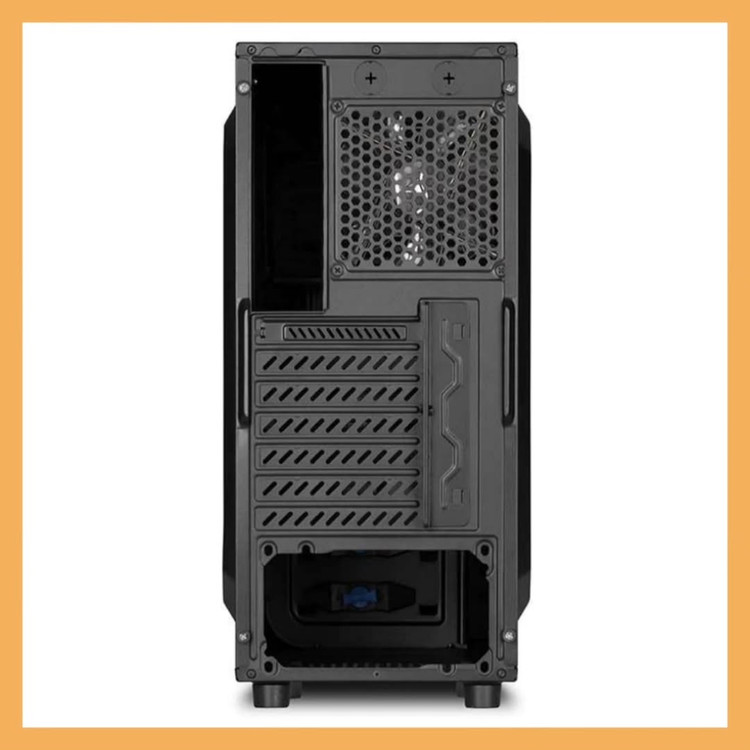 کیس گیمینگ شارکن مدل VS4W-پنل بغل شیشهای با ابعادابعاد: 45×20×43 سانتیمتر