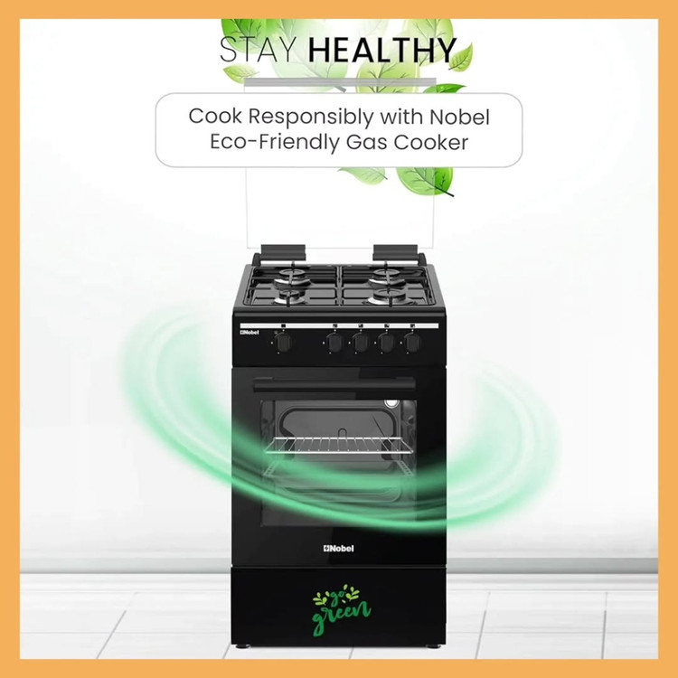 اجاقگاز مبله نوبل 4 شعله مدل NGC5000BK
