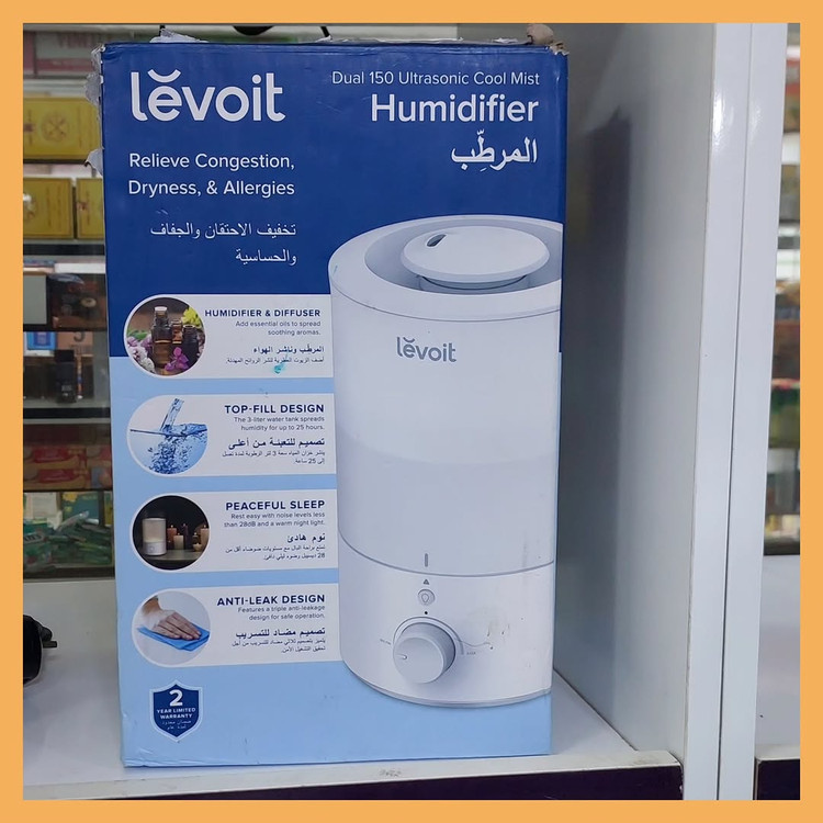 رطوبت ساز اولتراسونیک لوویت مدل LUHD302WAE